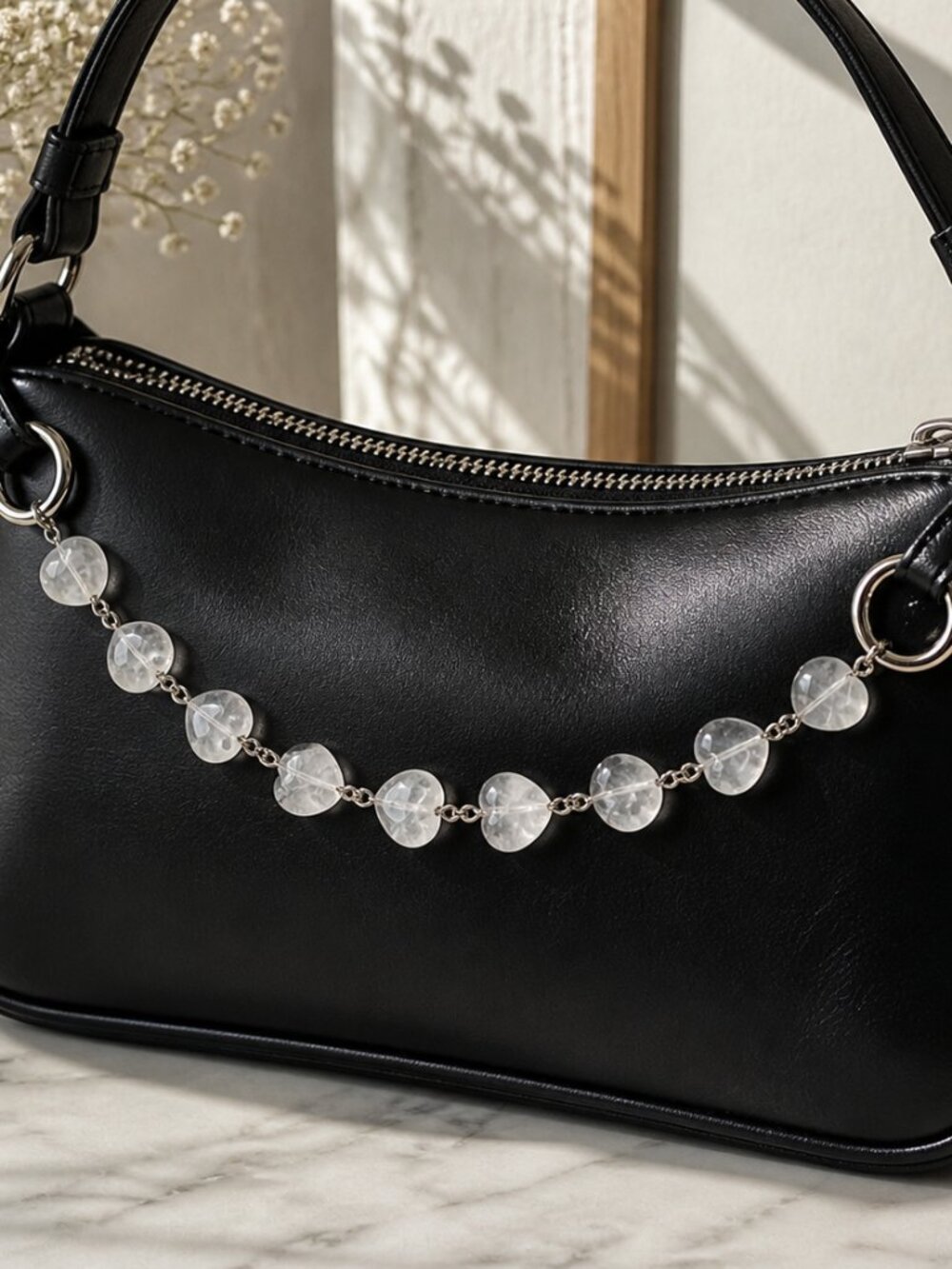 Crystal Bag Charm